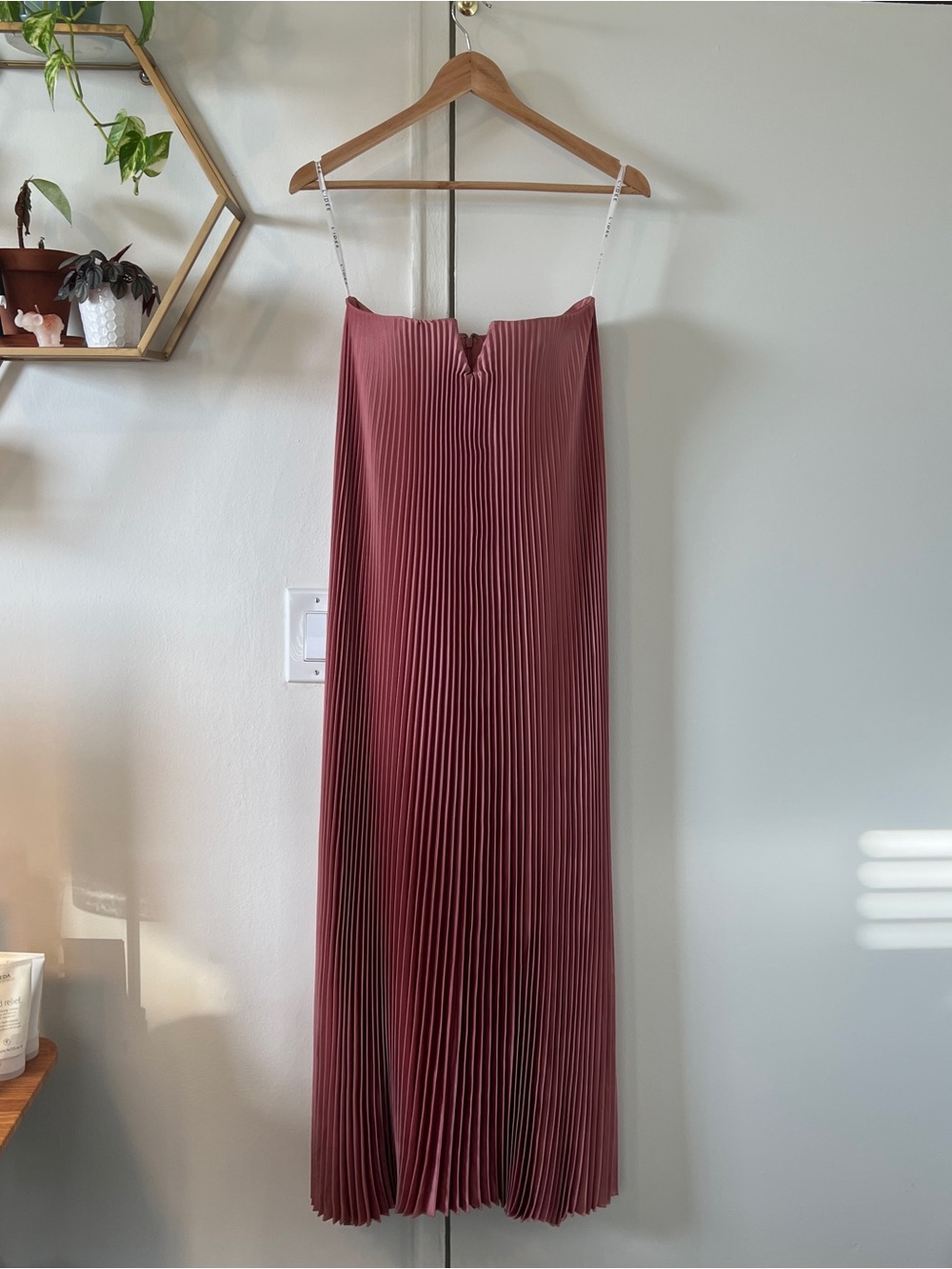 L’IDEE Black Tie Gown in Dusty Rose/Mauve size 4 / S